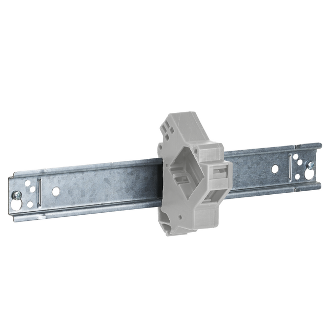 Keystone Modulhalter 1-Port, für Hutschiene in Unterverteilungen, Kunststoff Stück