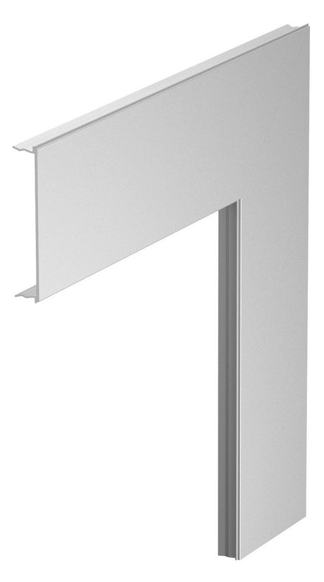 REHAU Oberteil FW GEB-K 80mm glatt Alu SIGNA STYLE BRA OT 80 FW EL natur hfr