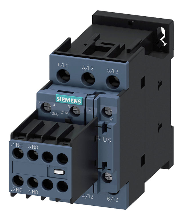 SIEMENS Leistungsschütz 15kW 3S 230VAC 3RT2027-1AP04 32A 2S+2Ö/Hilf REG