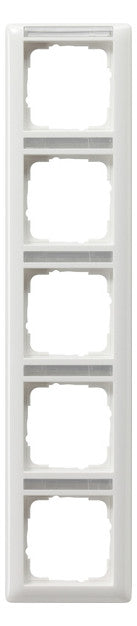 GIRA Rahmen 5f rws glz vert BSF Kst System 55 111503