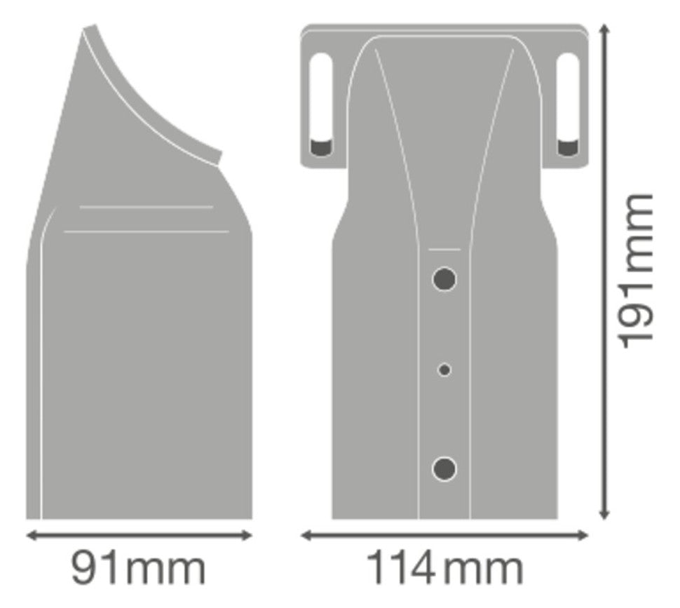 LEDVANCE Aufsatzstück 76mm 76mm Alu SL FLEX SPIGOT 76MM WAL Ersatzteil