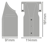 LEDVANCE Aufsatzstück 76mm 76mm Alu SL FLEX SPIGOT 76MM WAL Ersatzteil