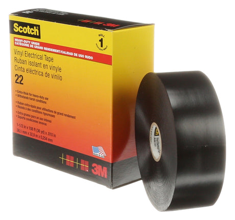 3M/SCOTCH Isolierband schwarz 38x33 80-0120-1706-9 SCOTCH22