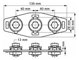 Walraven X-Verbinder RapidRail ev 50x130x20 - für RapidRail | 6584091