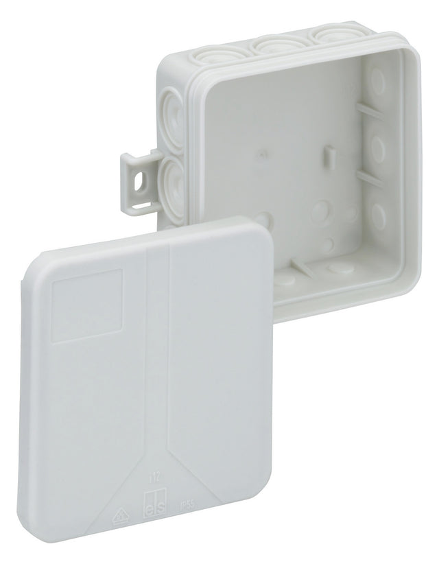 SPELSBERG Abzweigdose IP55 2,5qmm Kst i 12-L 85x85x37mm quadrat Wand/Decke
