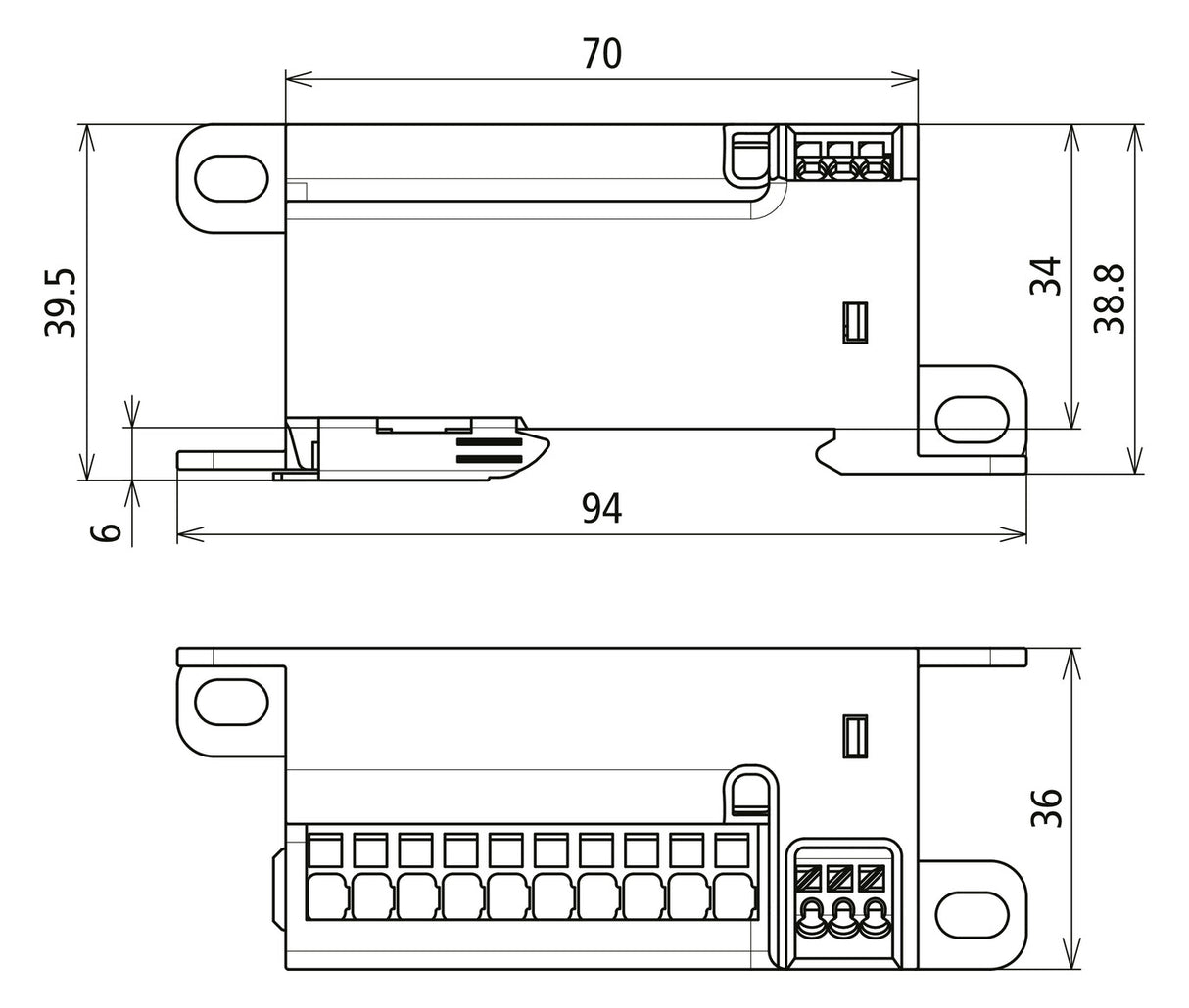 DEHN SE Überspannungsableiter 230VAC DCOR 3P TT 275 FM Netzform-TN-S/TT TS35