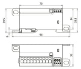 DEHN SE Überspannungsableiter 230VAC DCOR 3P TT 275 FM Netzform-TN-S/TT TS35