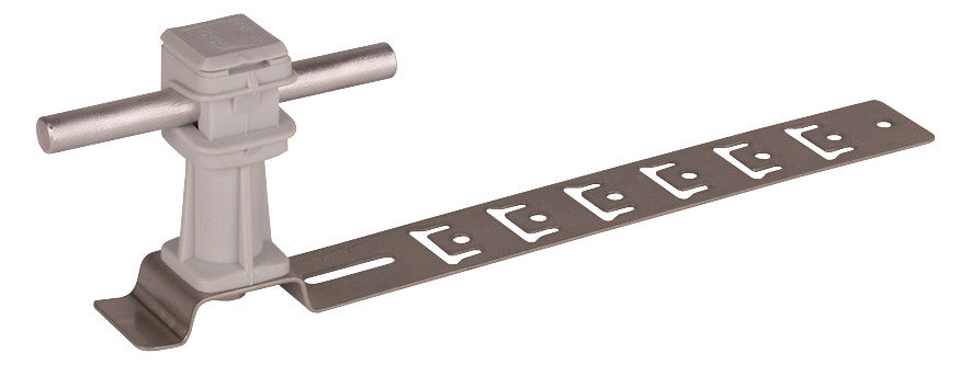 DEHN SE Dachleitungshalter  8mm Schrägd DLH US 8 H36 L205 GR V2A m.Clip Einhäng