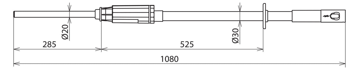 DEHN SE Spannungsprüfgerät 1p 10kV AC PHE3 10 S 50Hz akust/opt Eigenprüf