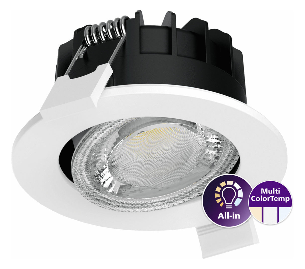 PHILIPS-LICHT LED-Einbaustrahler 6W ws RS071B 5S/827_30_40 40D PSR PI6 IP6 dim