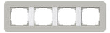 GIRA Rahmen 4f gr/rws Kst Gira E3 0214412