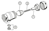 Rückflussverhinderer RV280 Messing A, 1/2 "