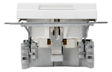 KOPP Steckdose 1f rws glz UP m.BS Klappd 940129002 IP20