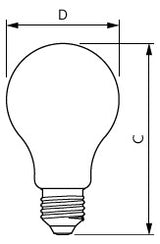PHILIPS-LM LED-Lampe FM E27 A67 17,5W ws CorePro LEDBulbND 150W E27 A67 827 2700K