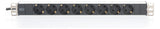 ASSMANN ELEKTRO 1HE Alu. PDU 8-fach 8x Schutzkontakt 16A DN-95401