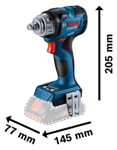 BOSCH-EW Akku-Schlagschrauber 18V 330Nm Professional GDS 18V-330 HC (solo, L)