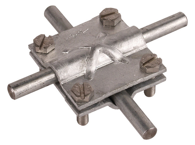 DEHN SE Kreuzverbinder ST f/vz  10mm KS 8.10 8.10 FL30 OV STTZN Sechskantschr