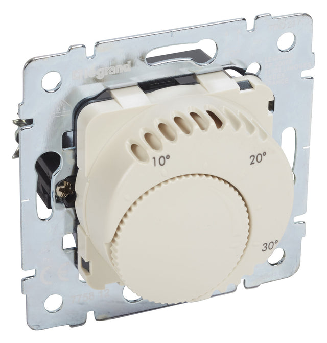 LEGRAND Raumthermostat 230V 5A Wechsler Creo Legrand 775812 IP2X Bimetall
