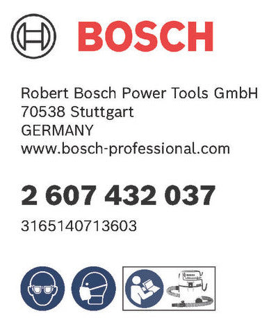 BOSCH-EW Staubsaugerbeutel Zubehör 2607432037
