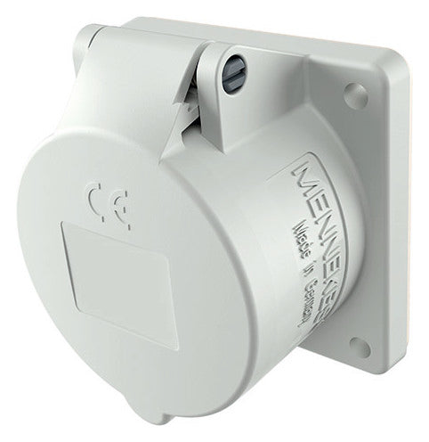 MENNEKES CEE-Anbausteckdose 5p 32A 1h 2997A >50V/gr IP44 Schraubkl ger Kst
