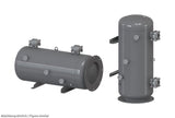 Flüssigkeitssammler FBU-570 570 Liter stehend+liegend, 33bar, o. Anschl.-Vent.