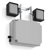 RZB LED-Sicherheitsleuchte 72W 6500K PowerboxFlood 672197.009 2400lm Wandanb
