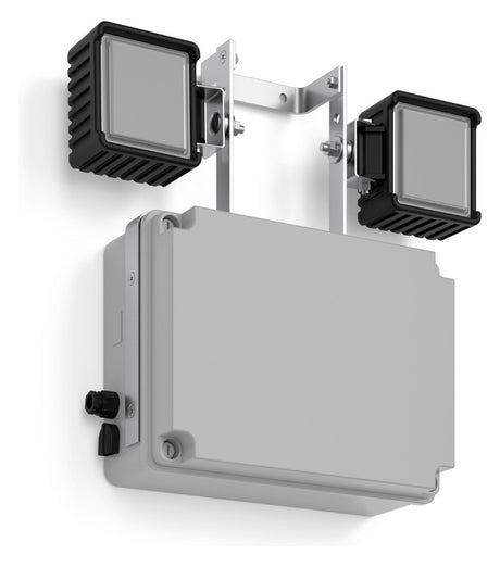 RZB LED-Sicherheitsleuchte 72W 6500K PowerboxFlood 672197.009 2400lm Wandanb
