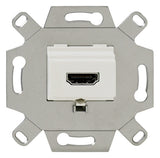 RUTENBECK Einsatz HDMI 1f rws Schraubbef KM-HDMI Up 0 rw ohne Beschriftungsfeld