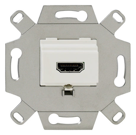RUTENBECK Einsatz HDMI 1f rws Schraubbef KM-HDMI Up 0 rw ohne Beschriftungsfeld