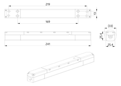BEG Spannungsversorgung DALI 120mA LED PS-DALI-LINK-DE weiß