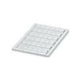 PHOENIX Klemmenmarkierung ws RM=10,2mm UCT-TM 10 unbedr horiz/vert