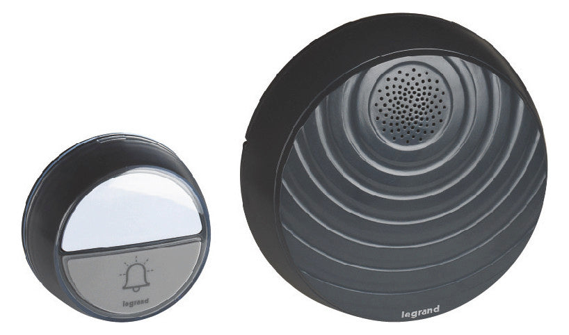 LEGRAND Funk-Gong 4,5-3V/DC 80dB elektr Legrand 094253 Kst IP20 anth