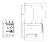 SIEMENS Überlastrelais elektr 12,5-50A 3RB3036-1UB0 Direktanb 1S/Hilf 1Ö/Hilf