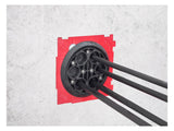 Hauff Geteilter Systemdeckel HSI150 DG 1x36-70 für nachtr. Abdichtung | 2102200020