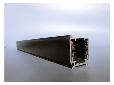 DOTLUX 3 Phasen-Stromschiene, 2 m, schwarz matt