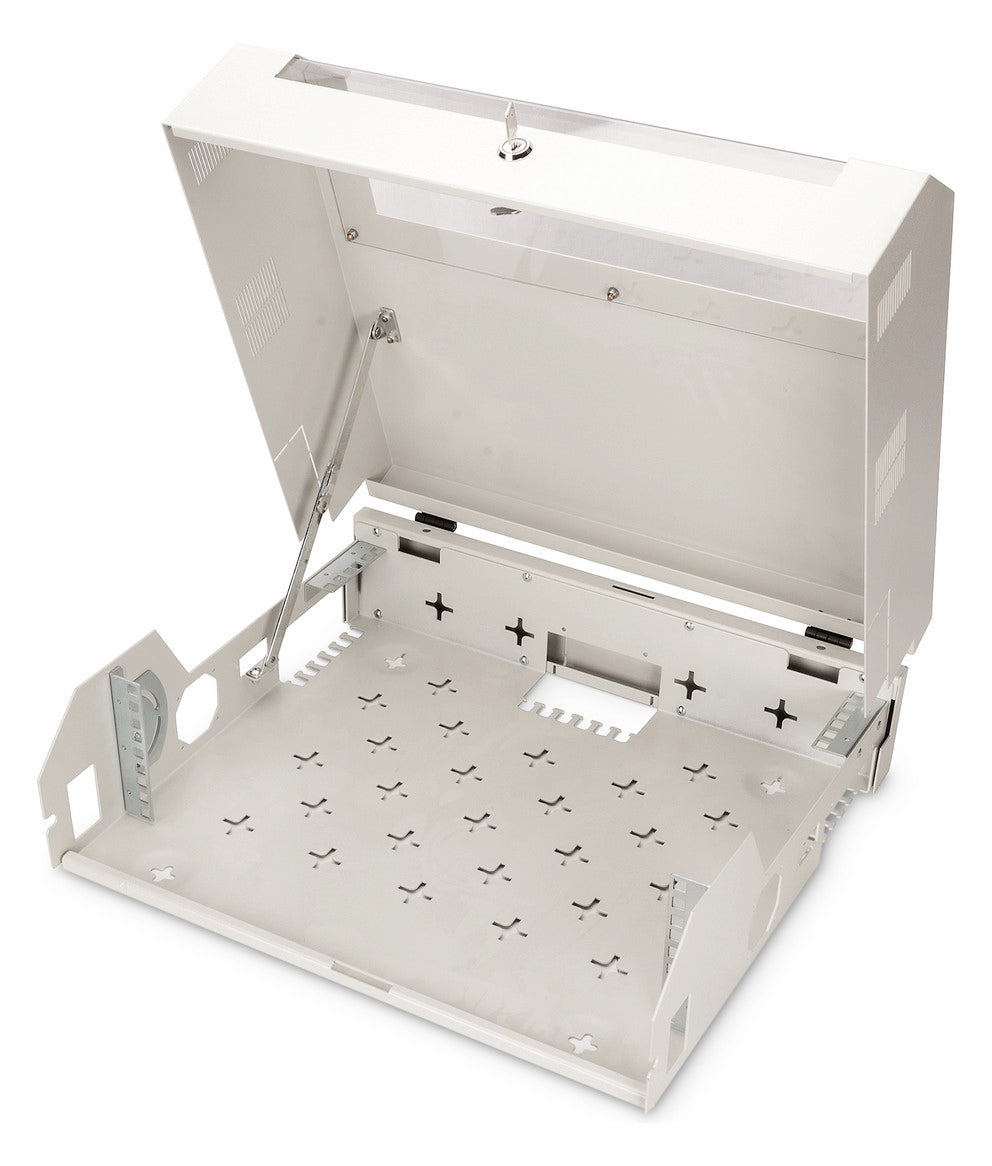 ASSMANN ELEKTRO Wandgehäuse 3HE rotierba Slim, 145x525x475mm DN-19 04U-PB