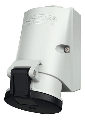MENNEKES CEE-Steckdose 5p 32A 7h 500V/sw 1862 IP44 AP schraubl.Kl Kst