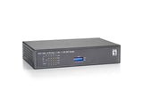 10-Port Fast Ethernet PoE+ Switch, 8x FE PoE+, + 1x GE RJ45, +1x GE SFP (120W) Stück