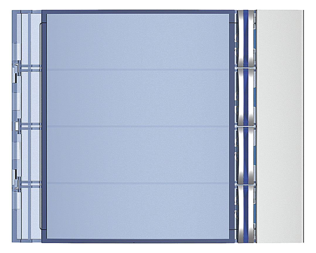 LEGRAND Tastenmodul Bus 4RT gr SFERA ALLMETAL Bticino 352041 115x91x11m