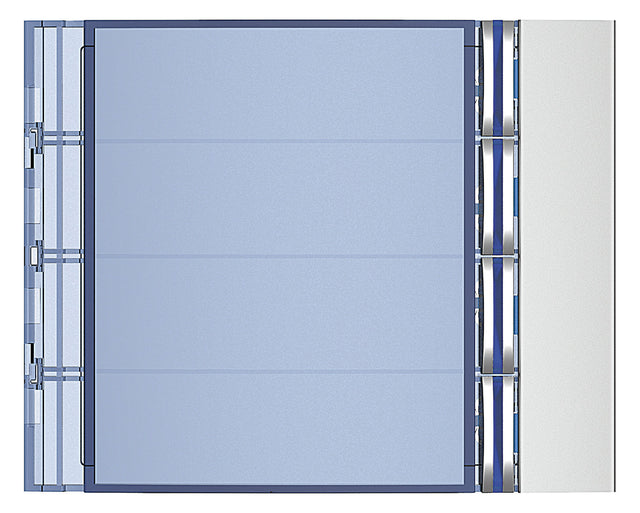 LEGRAND Tastenmodul Bus 4RT gr SFERA ALLMETAL Bticino 352041 115x91x11m
