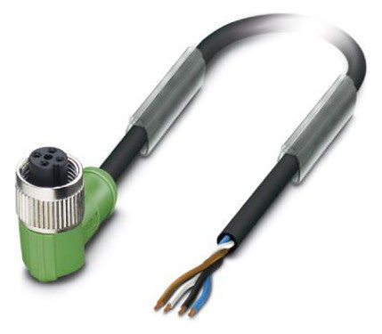 PHOENIX Sensor-Aktorkabel 4p 10m M12 PUR SAC-4P-10,0-PUR/M12FR Female abgew hfr