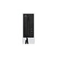SIEDLE Haustelefon 1+n AP sw 91x201x46mm HTS 811-0 S TüröffnAutom Rufunterscheid