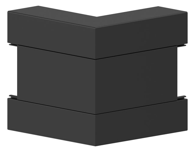GGK Außeneck GEB-K 60x170mm UT/OT 90° sw BR 60x170/80-AE/3 Kst RAL905 unbeh