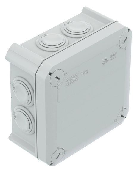 BETTERMANN Abzweigdose IP66 6qmm quadrat T 60 114x114x57mm Wand/Decke Kst hfr