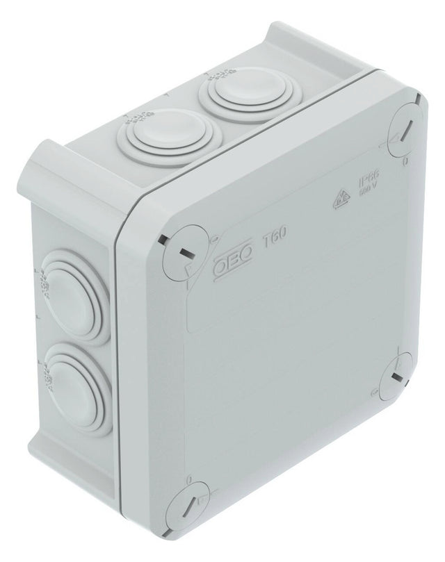 BETTERMANN Abzweigdose IP66 6qmm quadrat T 60 114x114x57mm Wand/Decke Kst hfr