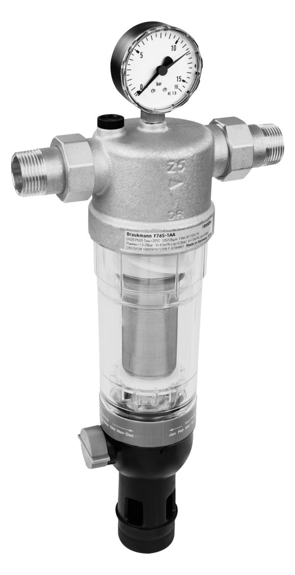 Honeywell HONEYWELLFeinfilterF76S,PN16,bleifrei DN 15 (R 1/2), rück- und ausspülbar | F76S-1/2LFAA