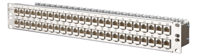 METZ CONNECT Patchpanel 48Ports 1,5HE 130924-E 48Ports Cat6A Schirm edst