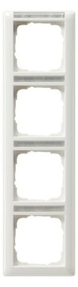 GIRA Rahmen 4f rws glz vert BSF Kst Standard 55 111403