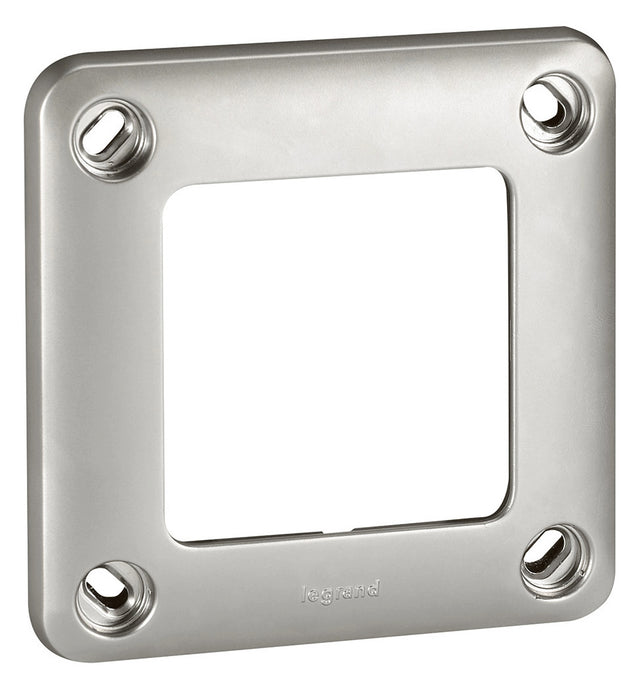 LEGRAND Rahmen 1f edst mt horiz Metall Soliroc Legrand 077851
