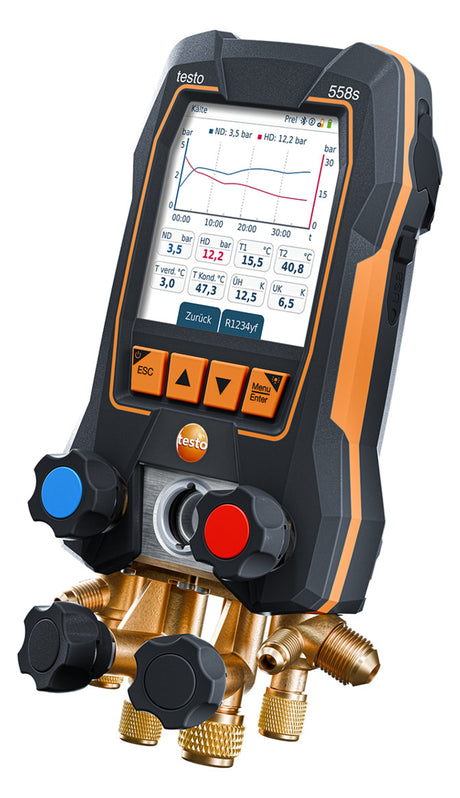 TESTO Vakuum Set Smart testo 558s m.Data Logging 0564 3558